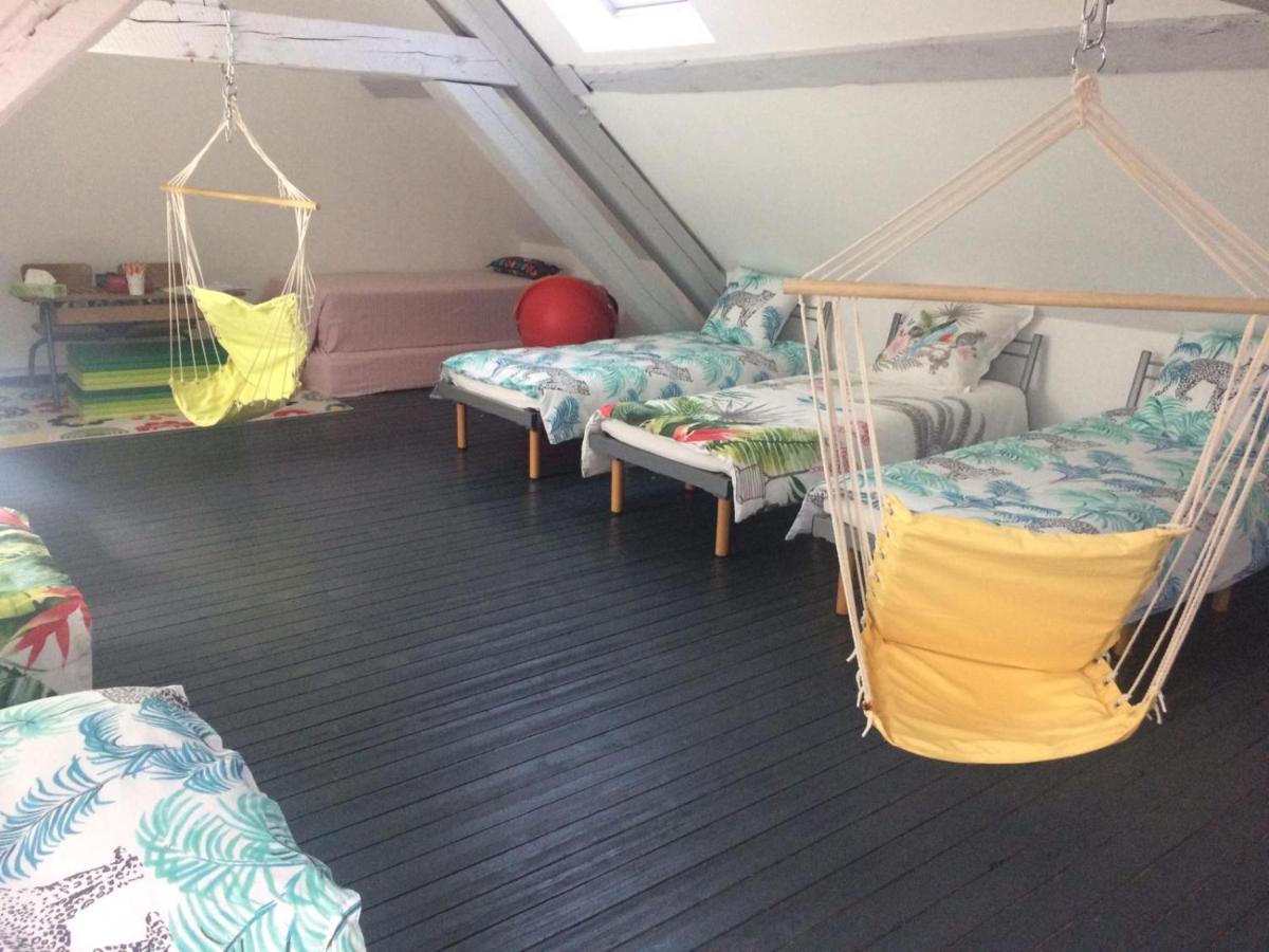 Bed and Breakfast Ecole De La Route Bleue Moiry Zimmer foto